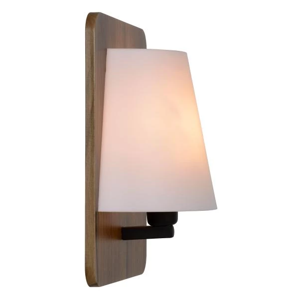 Lucide IDAHO - Wall light - 1xE14 - Brown - detail 2